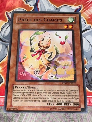Carte prele des - carte, yu